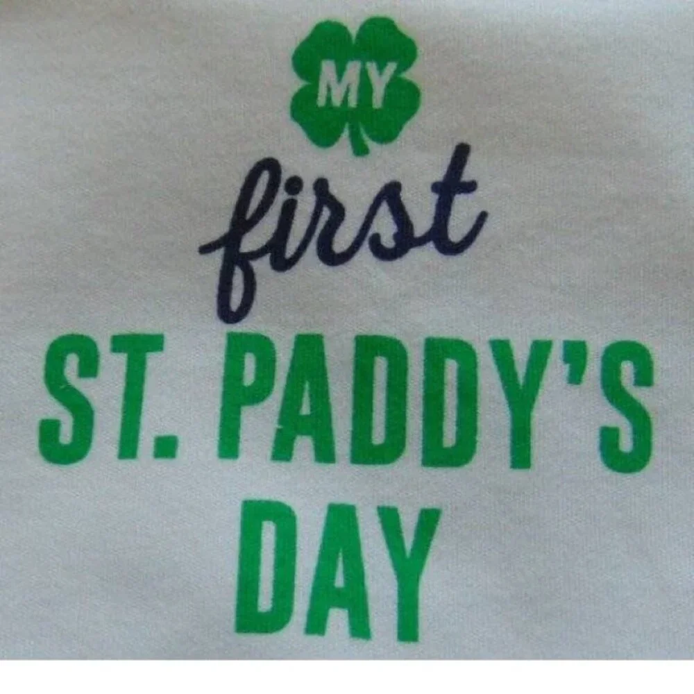 Baby Carters St. Patrick's Day Baby Bib 